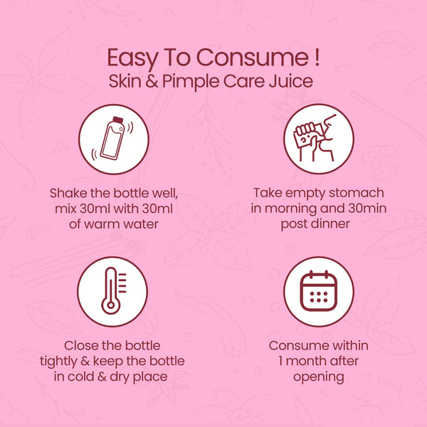 Skin & Pimple Care Juice